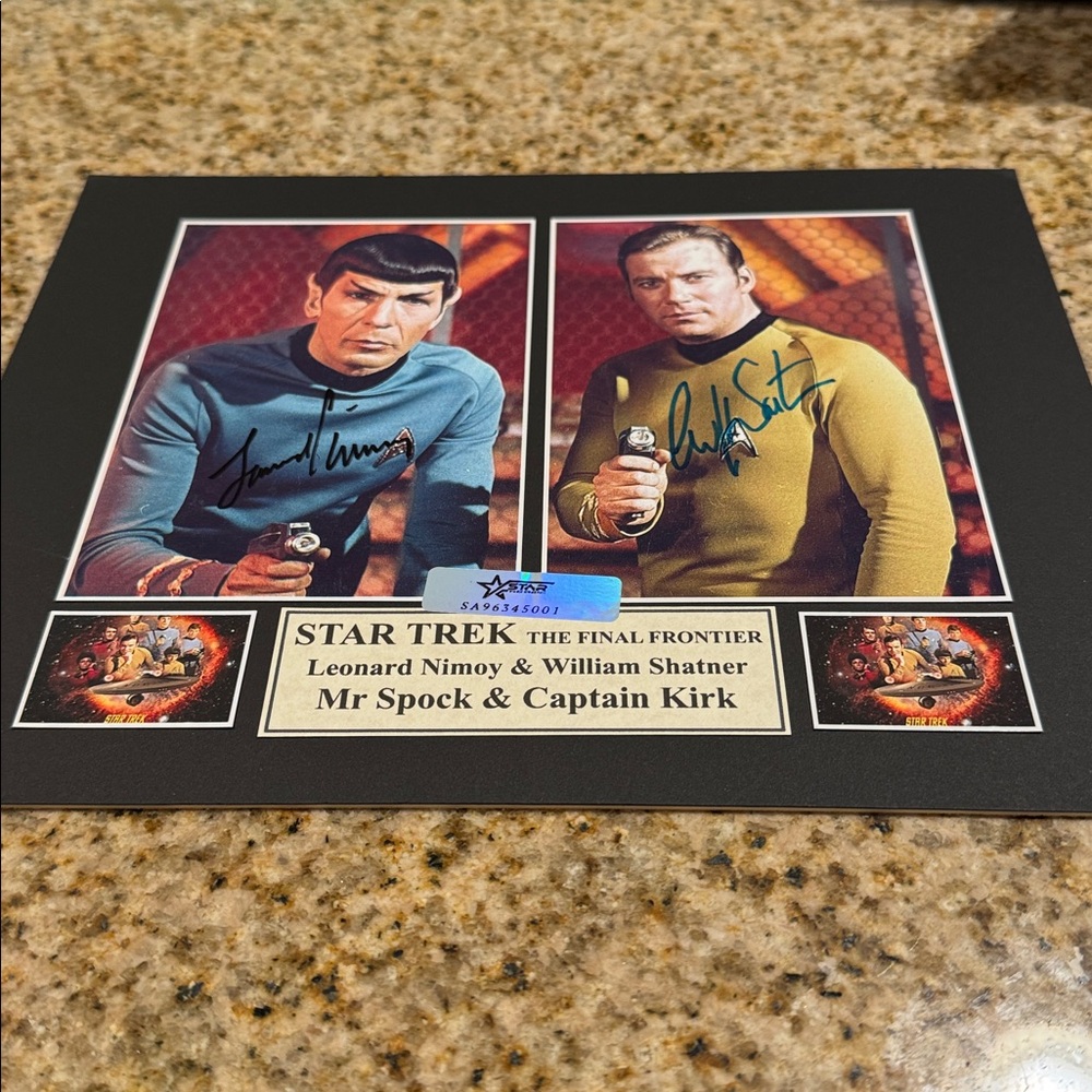 - Star Trek shatner Leonard nimoy  photo shatner